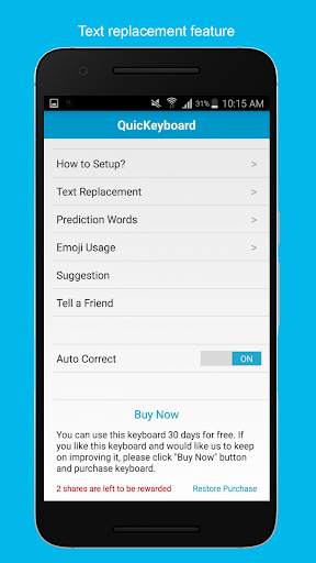QuicKeyboard - Full Keyboard screenshot 4