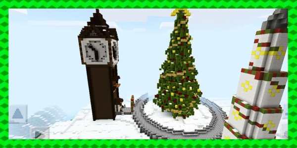 Pengrajin batu Teka-teki Natal Peta MCPE screenshot 1