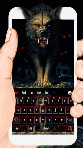 Wolf Keyboard Theme screenshot 1