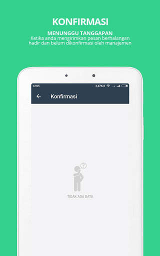 SmartPresence Emp-Aplikasi Ringkasan Data Karyawan screenshot 6