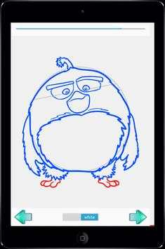 Drawing Lesson Angry Birds स्क्रीनशॉट 2