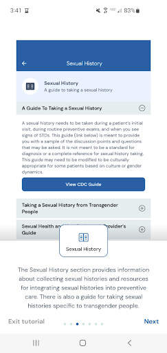 STI Tx Guide screenshot 4