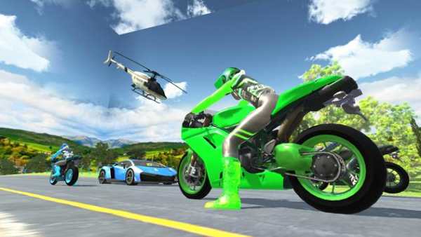 Racing On Bike 2019 : Real Racing screenshot 1