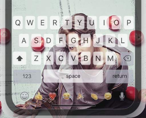 Cute Theme for Jimin Keyboard 2021 screenshot 1