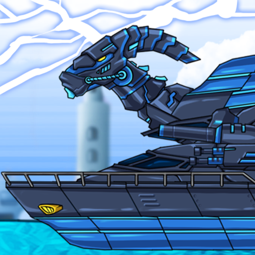 Dino Robot - Ninja Parasau : Dinosaur game icon