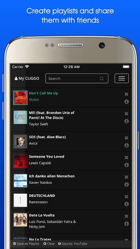 CLiGGO MUSIC – Free Music & Radio App screenshot 3