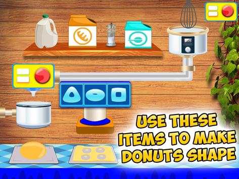 Make Donuts Top Pastry Chef kids Cooking Games 3D screenshot 8