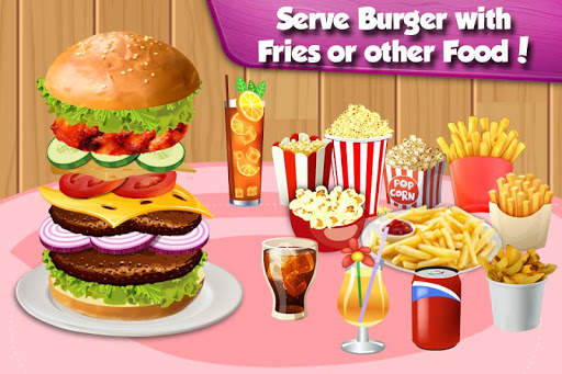 Burger Fever Game - Fast Food Cooking🍔🥂 screenshot 7