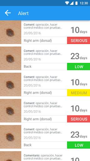 Molexplore “Skin Cancer App” screenshot 5