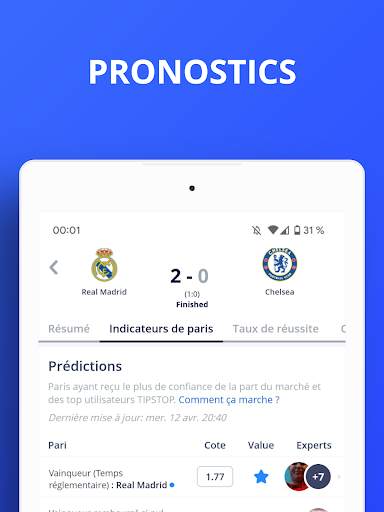 TIPSTOP - Pronostics sportifs screenshot 9