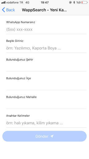 WappSearch - WhatsApp Arama Motoru screenshot 2