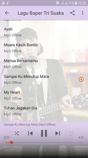 Lagu Baper Tri Suaka - Hanya Rindu Offline screenshot 8
