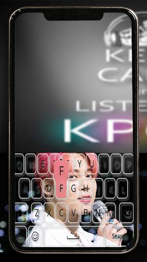Keyboard Jimin Theme स्क्रीनशॉट 1