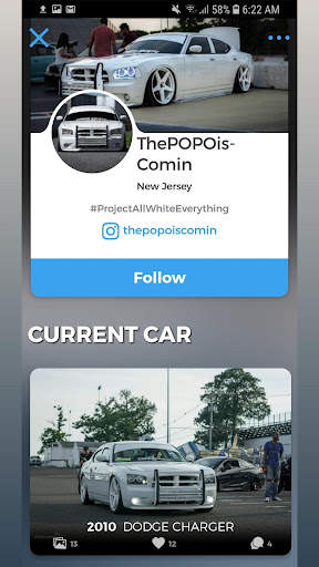 Kar Page - car enthusiasts app स्क्रीनशॉट 1