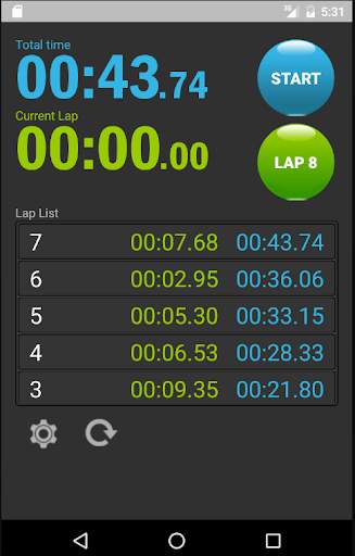 Talking stopwatch screenshot 5