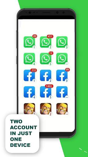 DualSpace 2 Accounts for All Social Apps screenshot 1