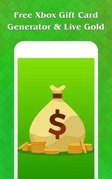 Free Xbox Gift Card Generator & Live Gold for Xbox 4 تصوير الشاشة