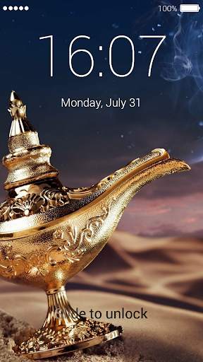 Arabian Lock Screen screenshot 1