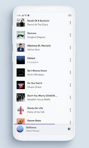 SoundSpice Music Player screenshot 1
