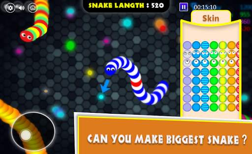 Snake - Fun Addicting Worm Slither Battle IO Games screenshot 5