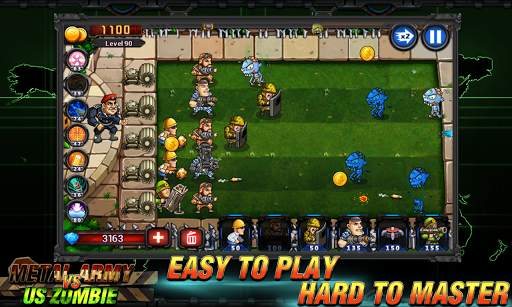 Army vs Zombies : Tower Defense Game screenshot 2
