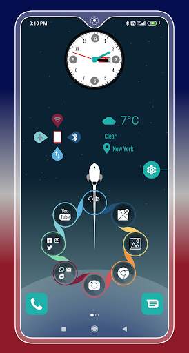 Compact Hitech launcher Pro - Themes, Wallpaper screenshot 10