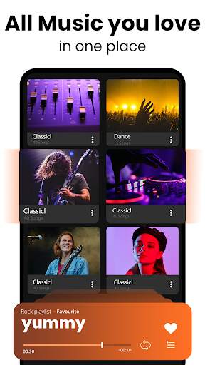 Music Player - Volume Booster And Equalizer screenshot 1