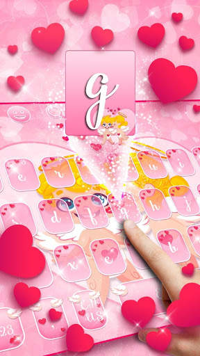 Love Kiss Keyboard Theme screenshot 2