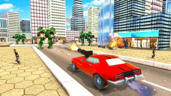 Robot Car Transformer War Game - Robot Game 2019 screenshot 5