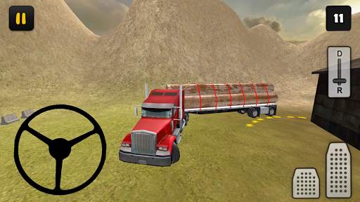 Steel Transport Truck 3D screenshot 4