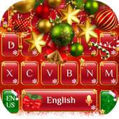 Red Christmas Keyboard 10001007
