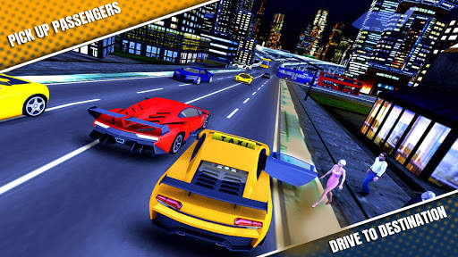 City Taxi Driving Simulator 17 - Sport Car Cab screenshot 9