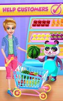 Panda Supermarket Kids Game screenshot 3