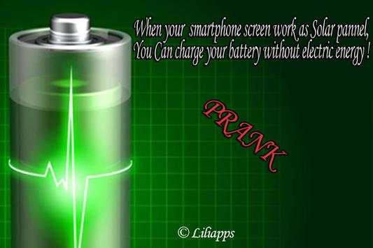 Solar Battery Charger Prank 1 تصوير الشاشة