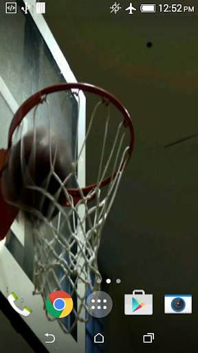 Basketball Shot Live Wallpaper स्क्रीनशॉट 4