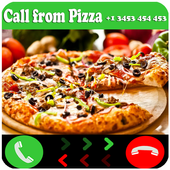 Call from Pizza Fake icon