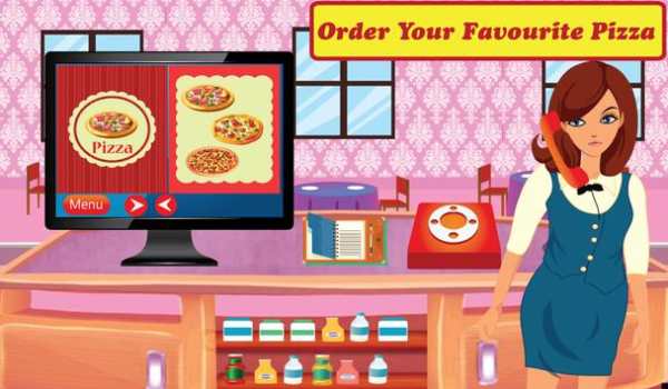School Girl Pizza Delivery - Pizza Chef Game screenshot 2