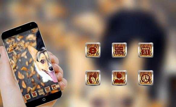 Cute Puppy Theme C Launcher screenshot 4