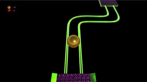 Rolly Ball - Infinite - Vishesh Games screenshot 1