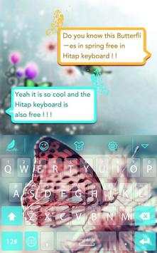Butterflies for Hitap Keyboard screenshot 2
