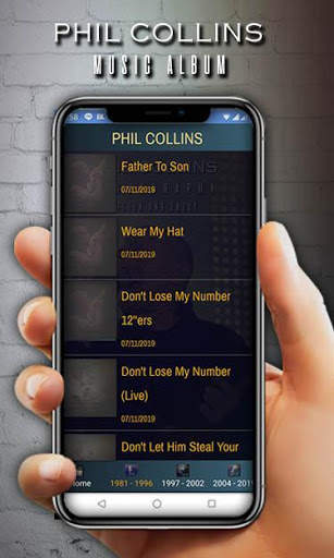 phil collins pop songs music album 200  lagu barat screenshot 2