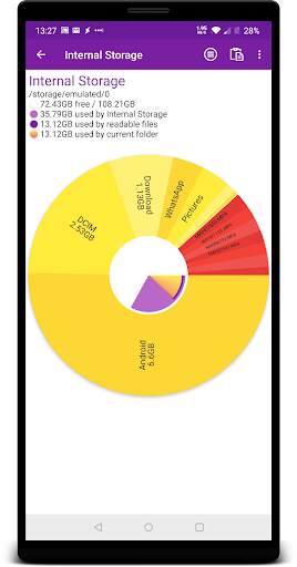 Storage Analyzer screenshot 2