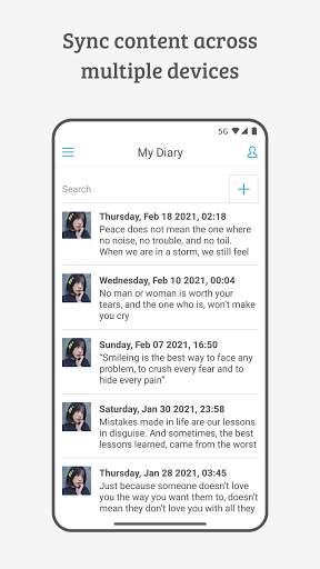 My Diary Online (Diary With Password Lock) screenshot 3