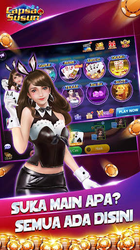 Gaple Capsa Susun: QiuQiu(99)/Texas Remi Online screenshot 8