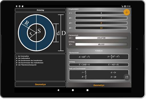 Geometryx: Geometrie - Rechner screenshot 13