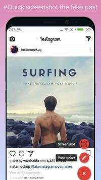 InstaMokcup - Fake Instagram Post Maker screenshot 2