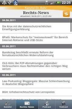 Kanzlei Dr. Bahr - Anwalt screenshot 2