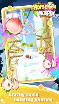 Ninja Run - Fruit Crush screenshot 2