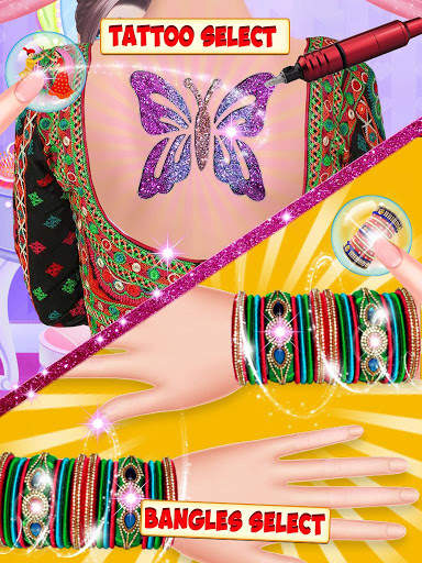 Indian Girl Wedding Makeup Game screenshot 5