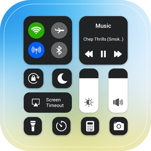 Launcher iOS 15 Control Center icon